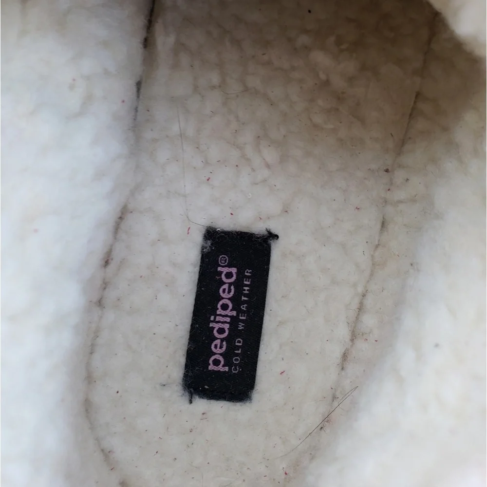 Pediped Pink Fleece Lined Boots Sz 4.5